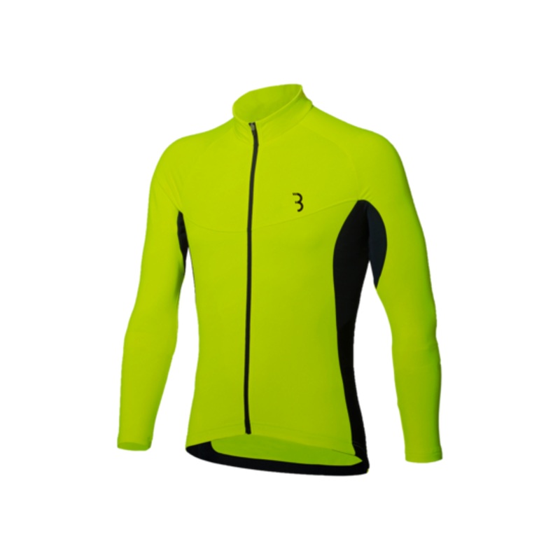 BBB Transition Diamondsoft Long Sleeve Jersey Neon Yellow SM