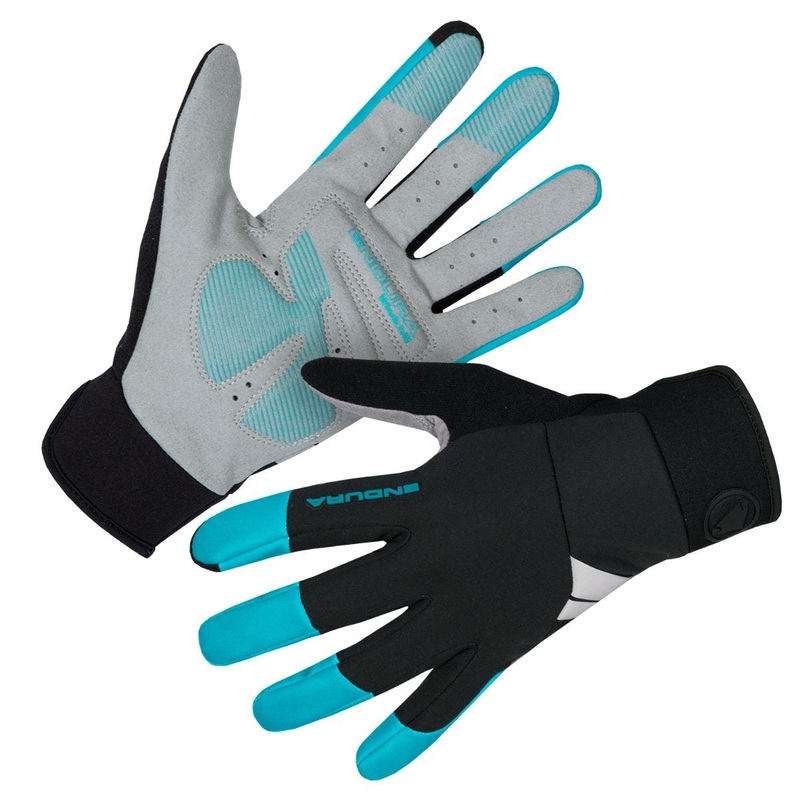 Endura Windchill Full Finger Women’s Gloves Pacific Blue XS