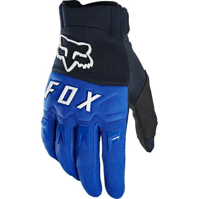 FOX Dirtpaw Full Finger Gloves Blue SM