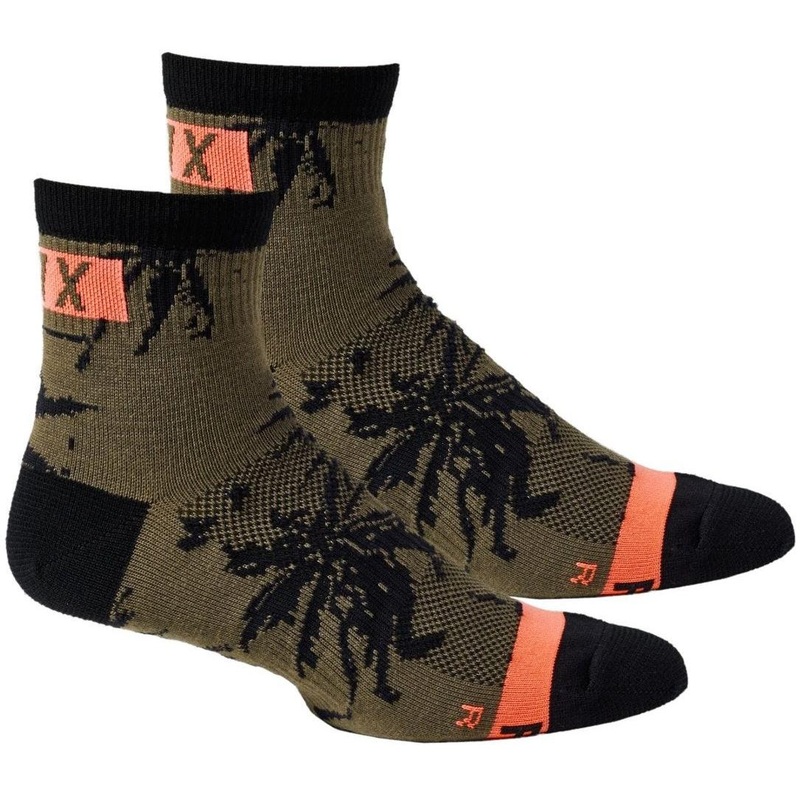 FOX Flexair Merino 4” Socks Olive Green SM/MD