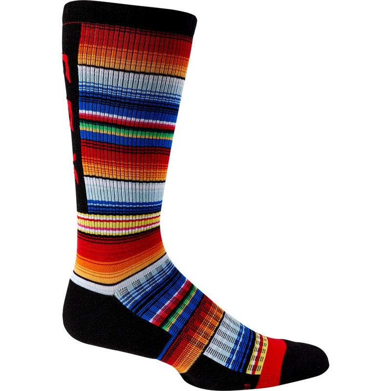 FOX Ranger Cushion 10” Socks Navy/Orange LG/XL
