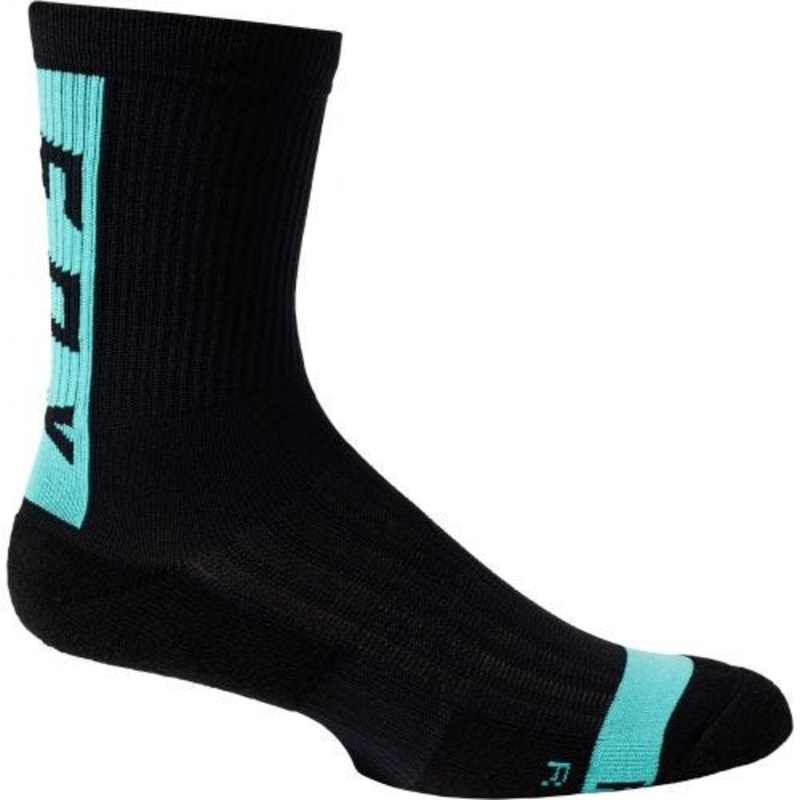 FOX Ranger Cushion 6” Socks Black SM/MD