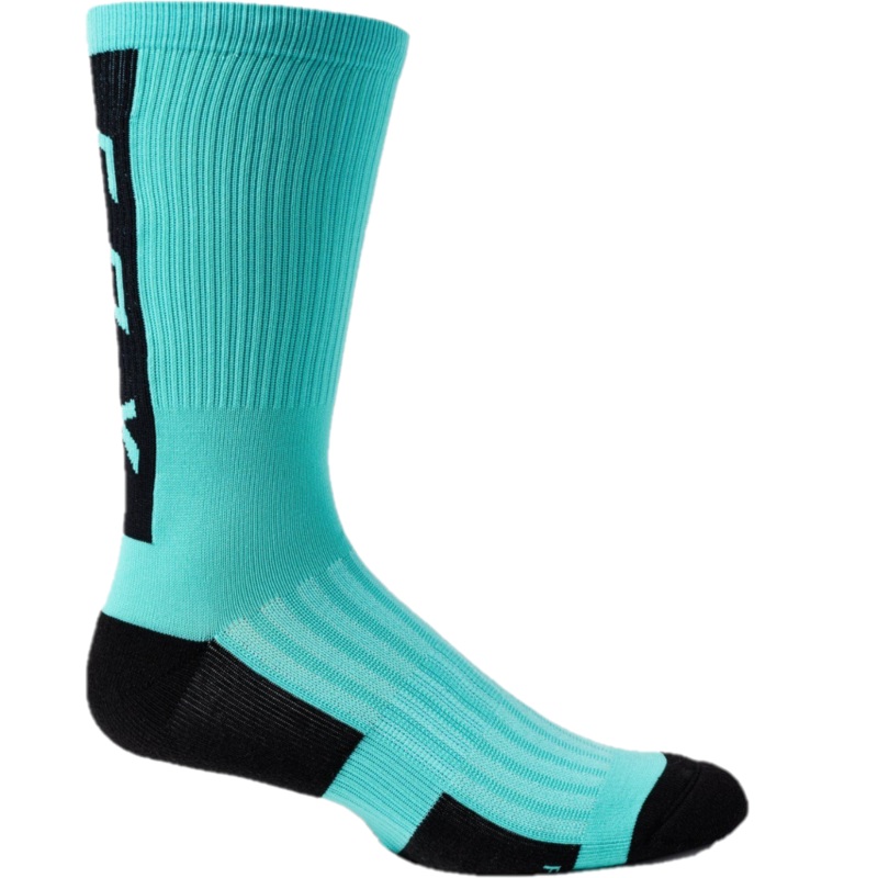 FOX Ranger Cushion 8” Socks Teal LG/XL