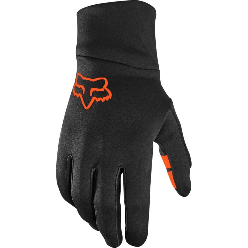 FOX Ranger Fire Full Finger Gloves Black Orange SM