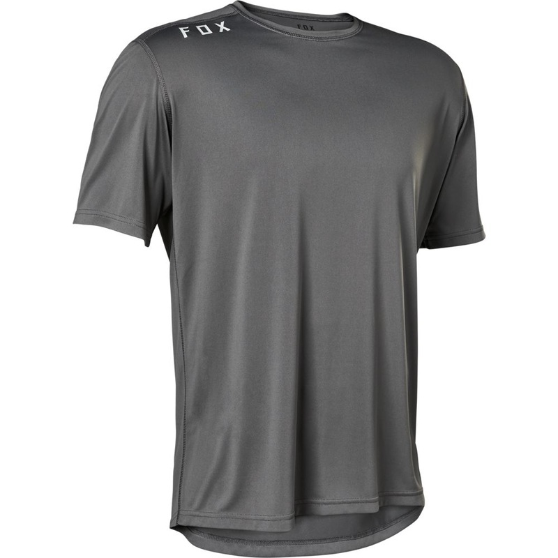 FOX Ranger Spinal Tapper Short Sleeve Jersey Dark Grey SM