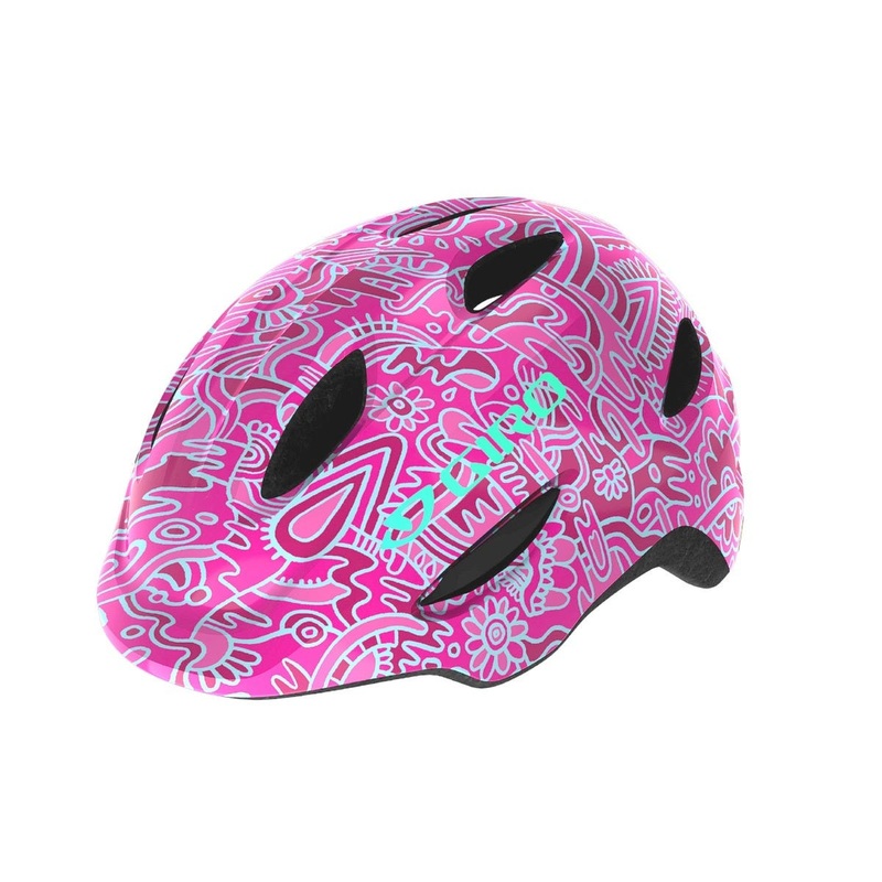 Giro Scamp Kids Helmet Flowerland XS