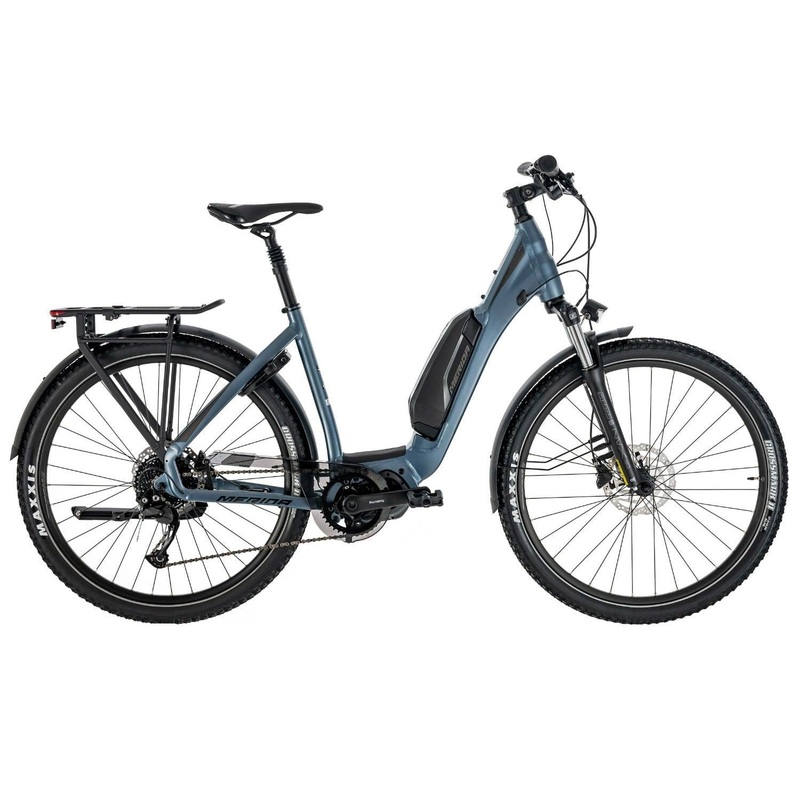 Merida eSpresso CC 400 SE EQ 504Wh Electric Hybrid Bike Silk Blue Steel/Black SM