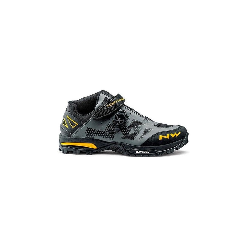 Northwave Enduro MID Shoes Anthracite/Orange Shoes – 43