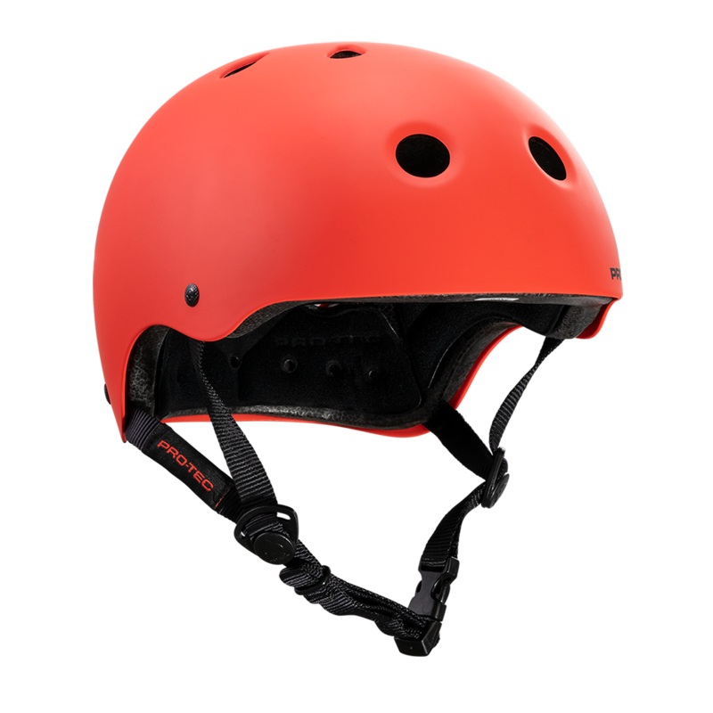 Pro-Tec Classic Certified Helmet Bright Matte Red XS