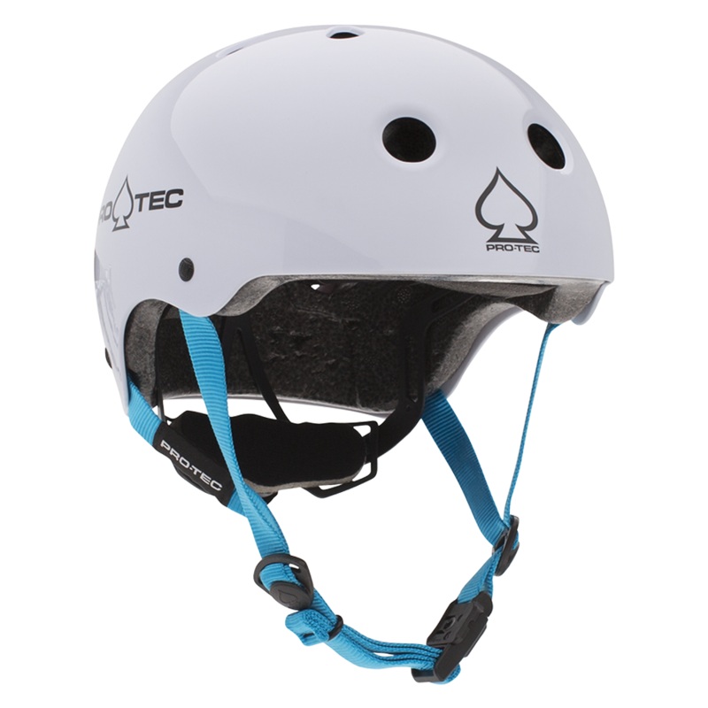 Pro-Tec Junior Classic Certified Helmet Gloss White SM