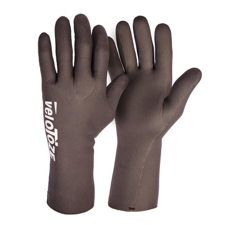 VeloToze Waterproof Full Finger Gloves Black XS