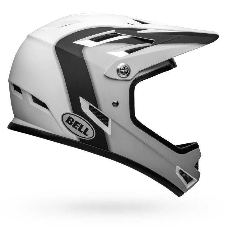 Bell Sanction Full Face Helmet Matte Black/White XS