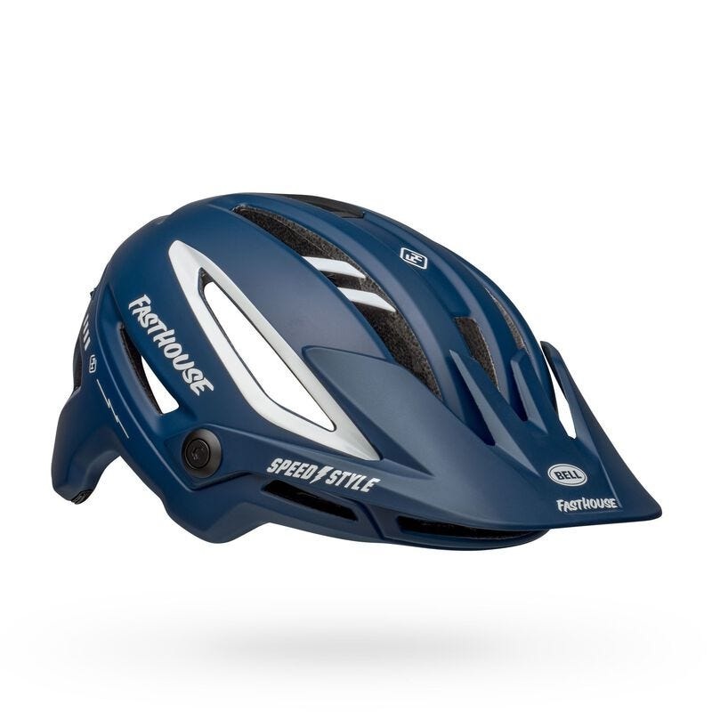 Bell Sixer MIPS Fasthouse MTB Helmet Blue/White MD