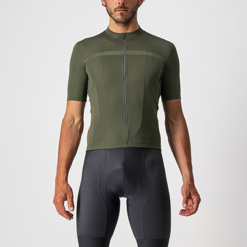 Castelli Classifica Jersey Military Green SM