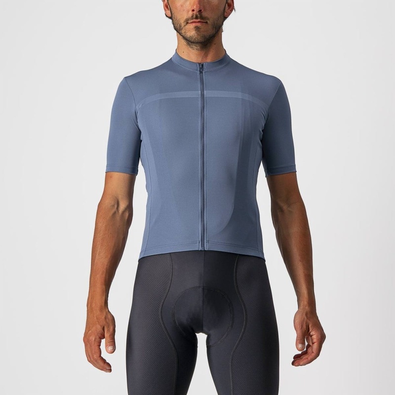 Castelli Classifica Jersey Steel Blue SM