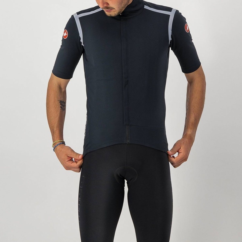 Castelli Gabba Rosso Corsa Jersey Light Black SM
