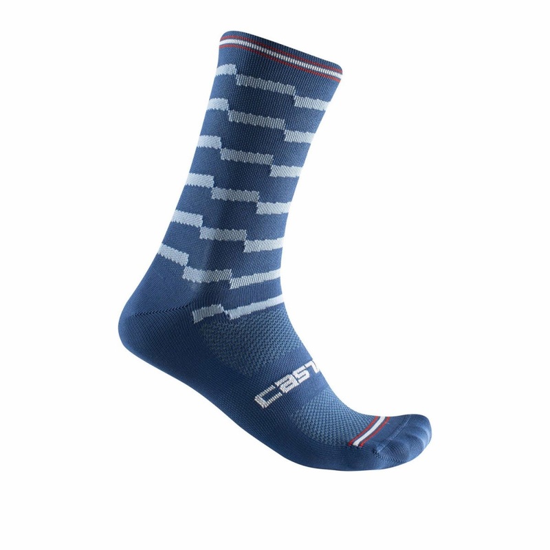 Castelli Unlimited 18” Socks Cobalt Blue MD