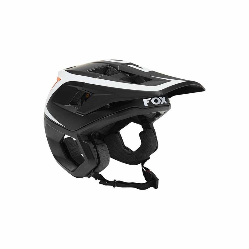 FOX Dropframe Pro MTB Helmet Black Divide (2022) SM