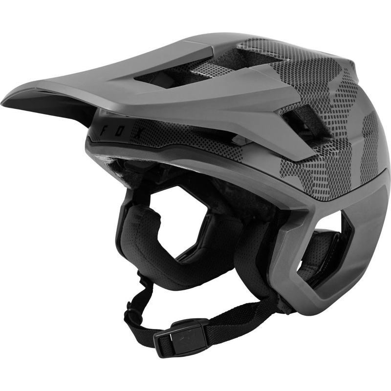 FOX Dropframe Pro MTB Helmet Grey Camo (2022) SM