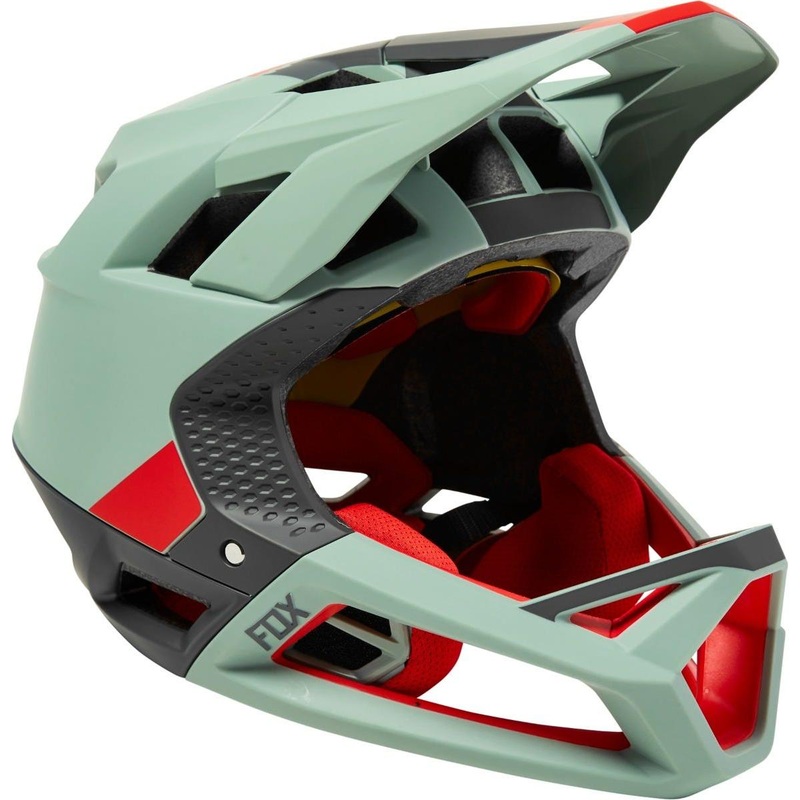 Fox Proframe Blocked Fullface Helmet Eucalyptus SM
