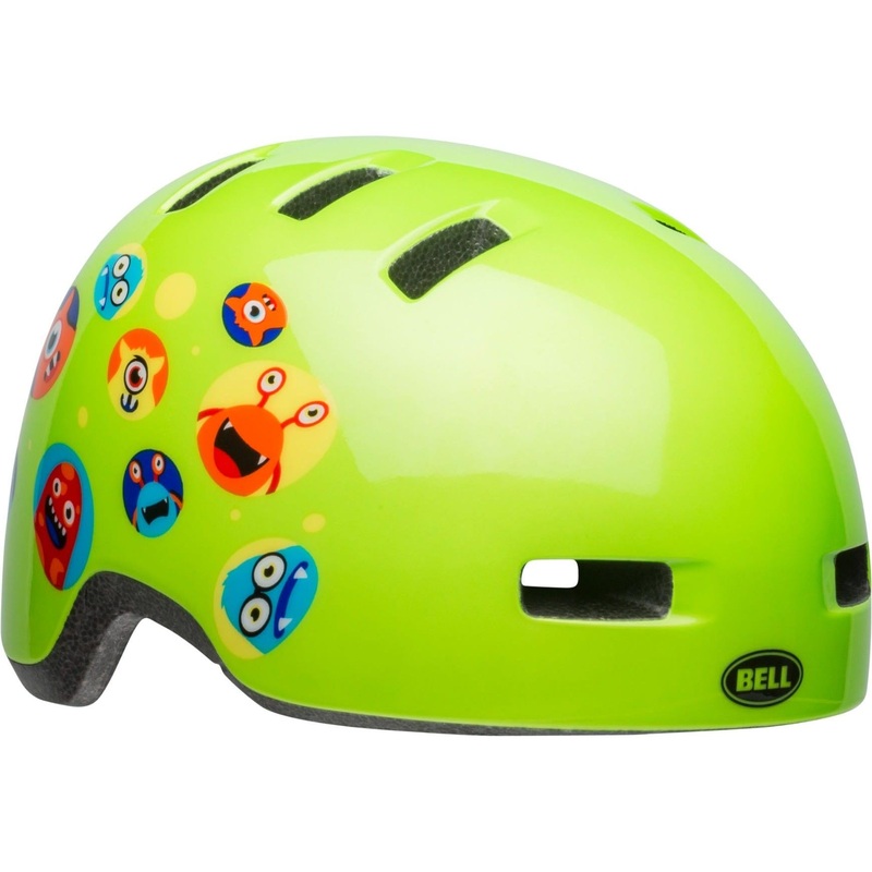 Helmets Bell Lil Ripper Monsters Green SM
