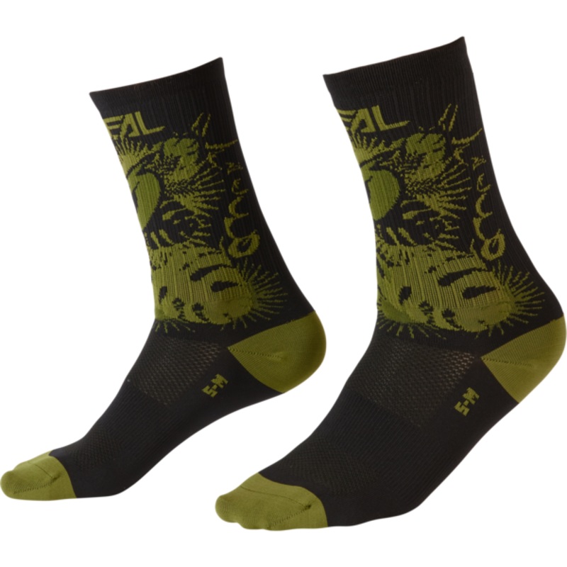O’Neal MTB Performance Socks Plant Black/Green SM/MD