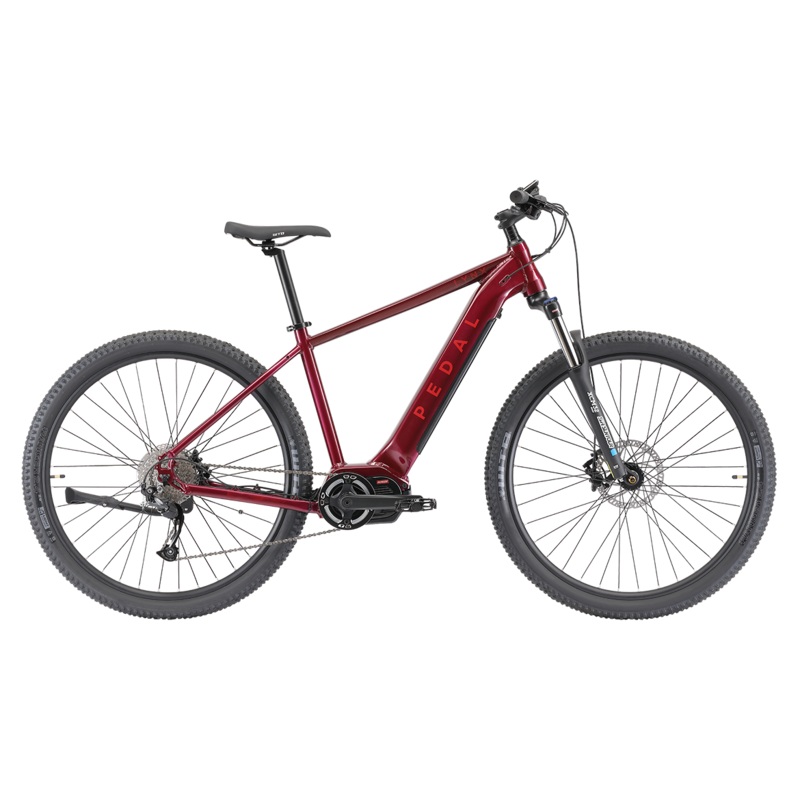 Pedal Lynx Electric Hardtail Mountain Bike Red MD