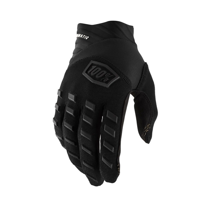 100% AIRMATIC FF MTB Gloves Black/Charcoal SM