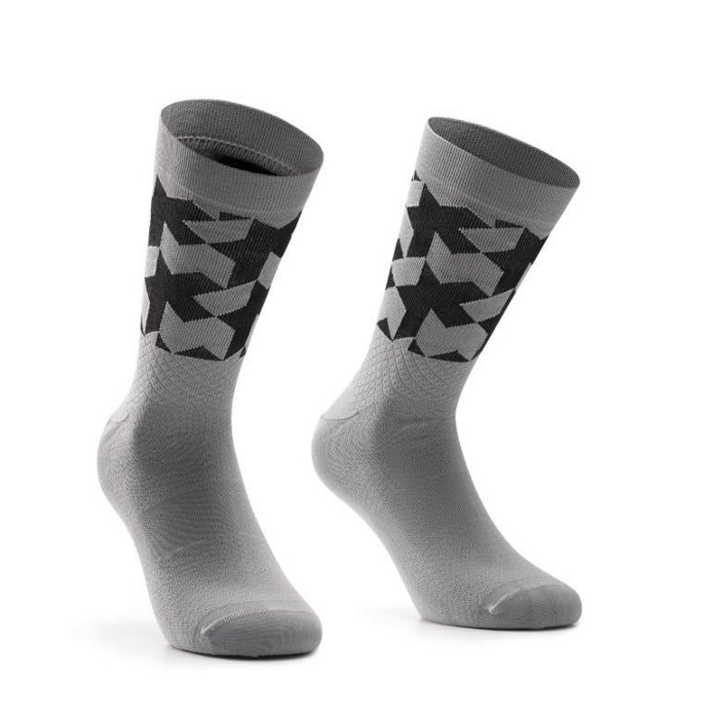 Assos EVO Monogram Socks Gerva Grey SM