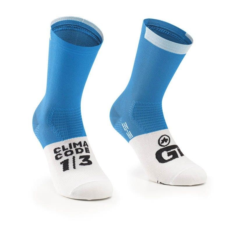 Assos GT Socks C2 Cyber Blue SM