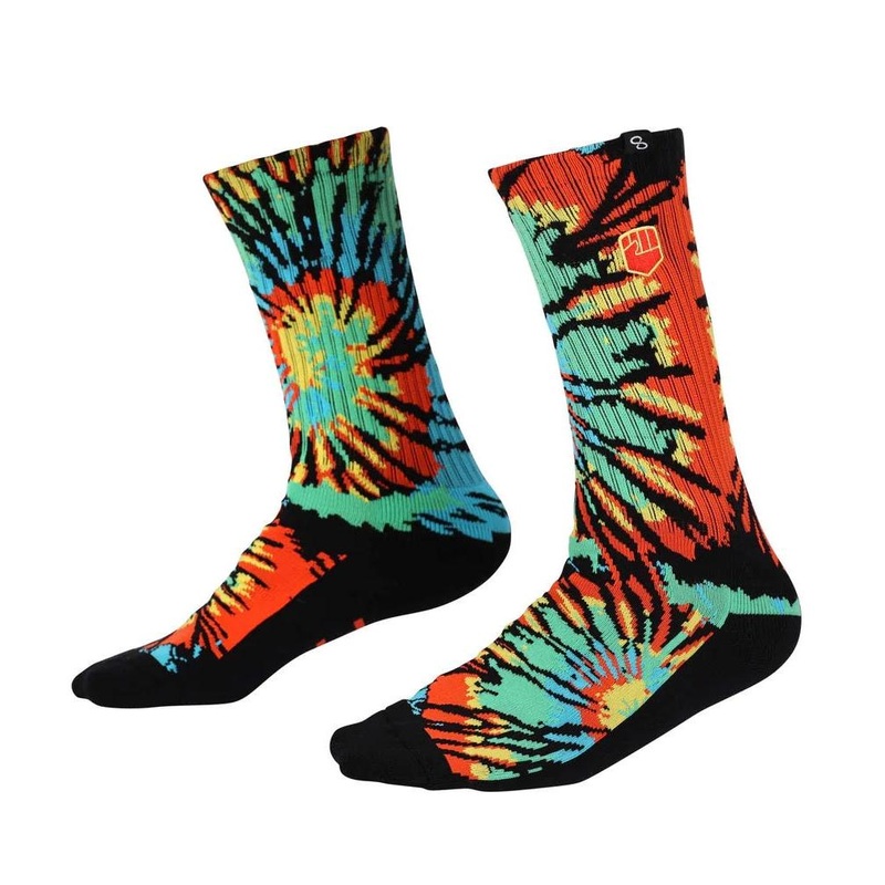 Fist Dye Tie 2 Crew Socks SM/MD