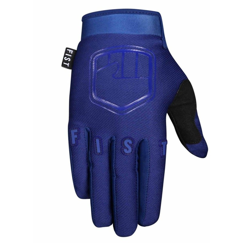 FIST Full Finger MTB Gloves Blue Stocker SM