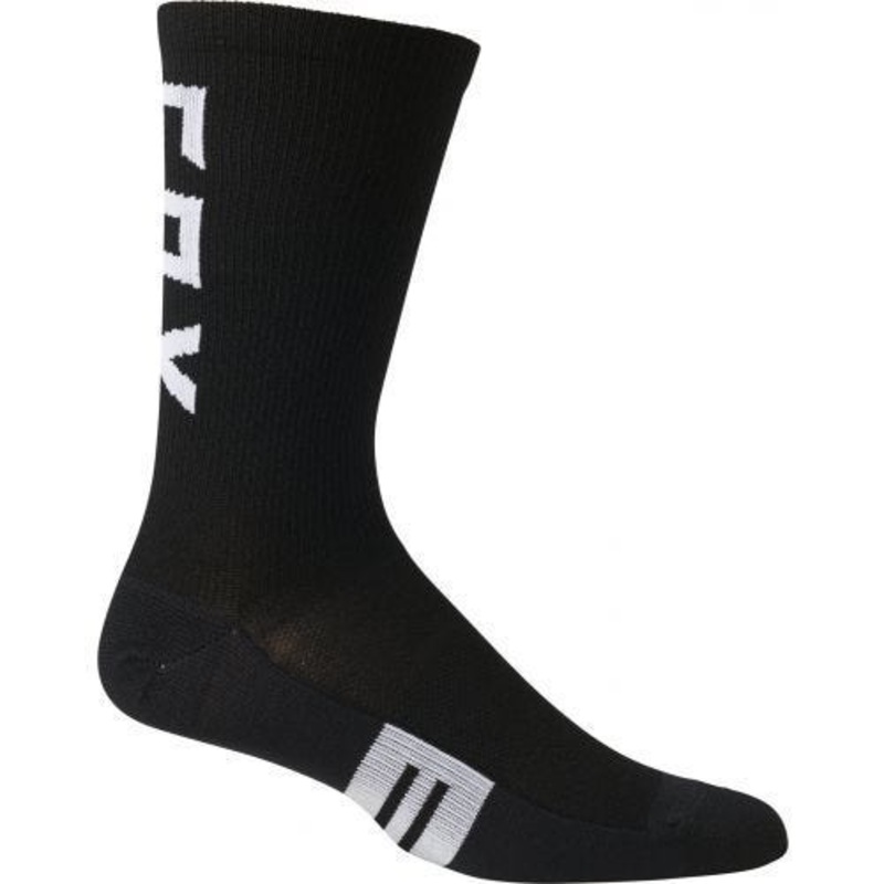 FOX Flexair Merino 8” Crew Socks Black SM/MD