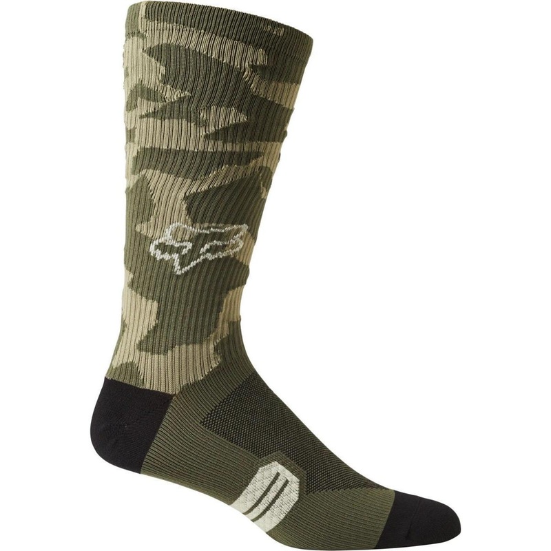 FOX Ranger 10” Socks Green Camo LG/XL