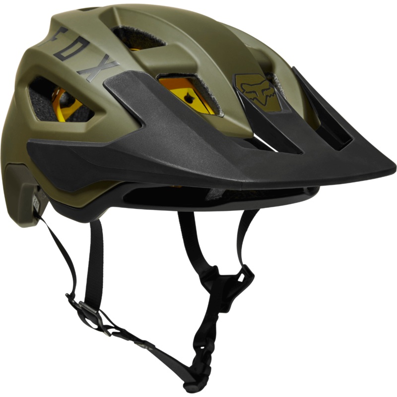 FOX Speedframe MIPS Helmet Green/Black SM