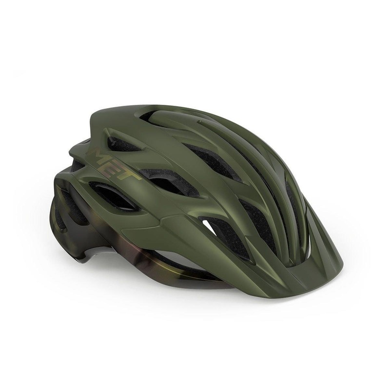 MET Veleno MIPS MTB Helmet Olive Iridescent/Matte SM