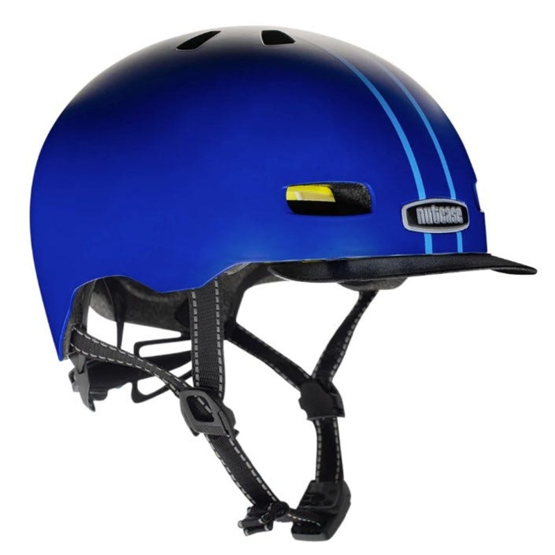 Nutcase Street MIPS Helmet Ocean Stripe Satin SM