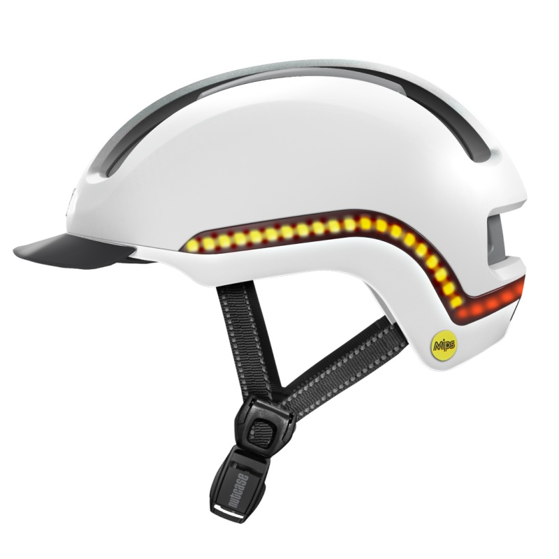 Nutcase Vio Blanco Gloss MIPS Light Helmet SM/MD