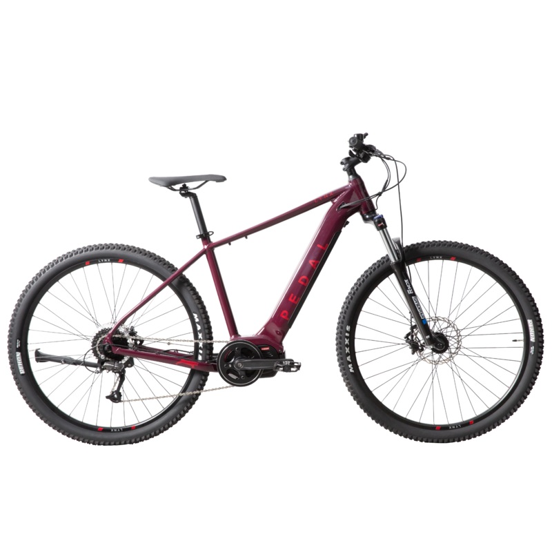 Pedal Lynx 2 Electric Hardtail Mountain Bike Red LG
