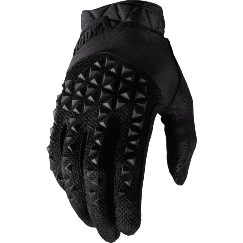 100% Geomatic Full Finger Gloves Black SM