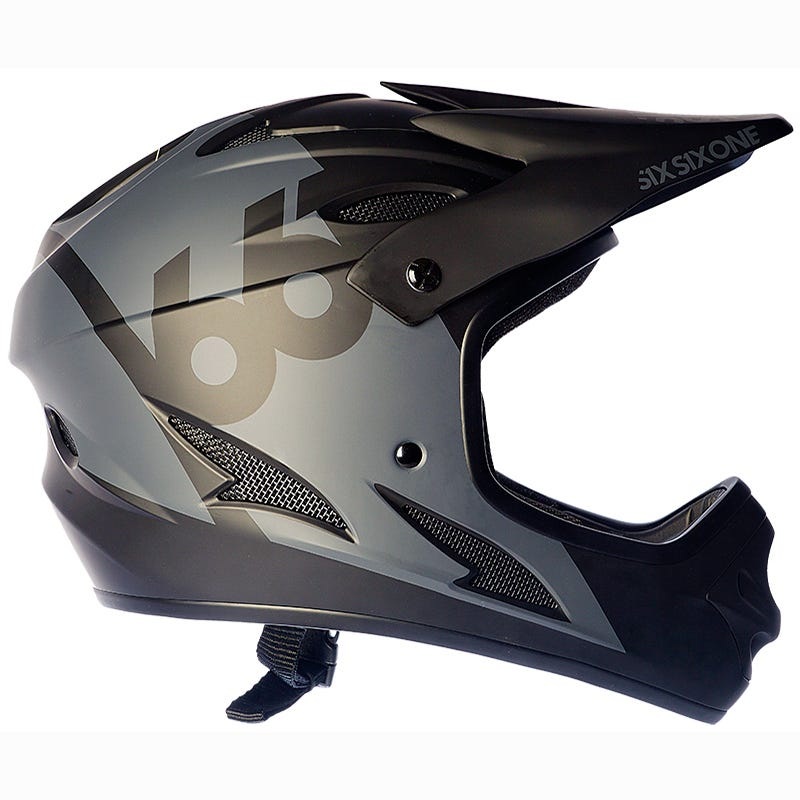 661 Comp Matte Black Fullface Helmet MD