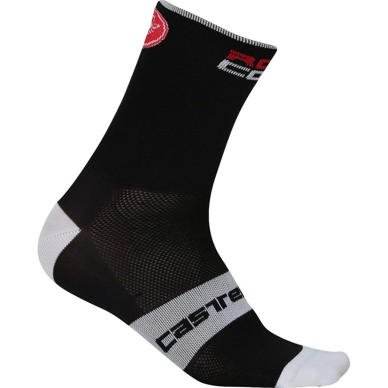 Castelli Rosso Corsa 13 Socks Black SM/MD