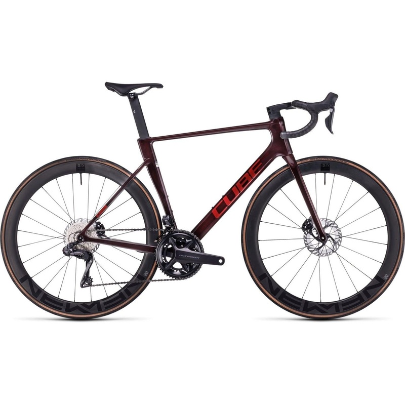 Cube Litening AIR C:68X Race Road Bike Liquid Red/Carbon XS