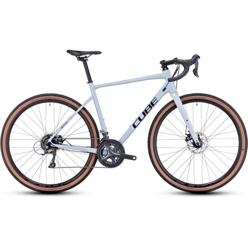 Cube Nuroad Gravel Bike Sky Grey ‘n’ Black XS