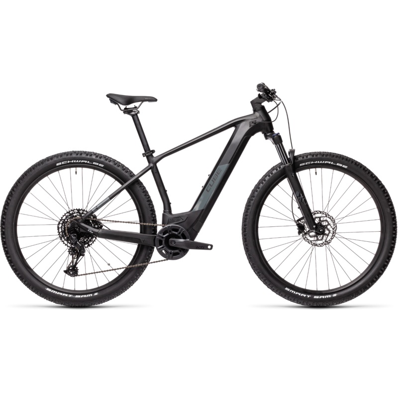 Cube Reaction Hybrid Pro 400 Electric Mountain Bike Black/Grey LG