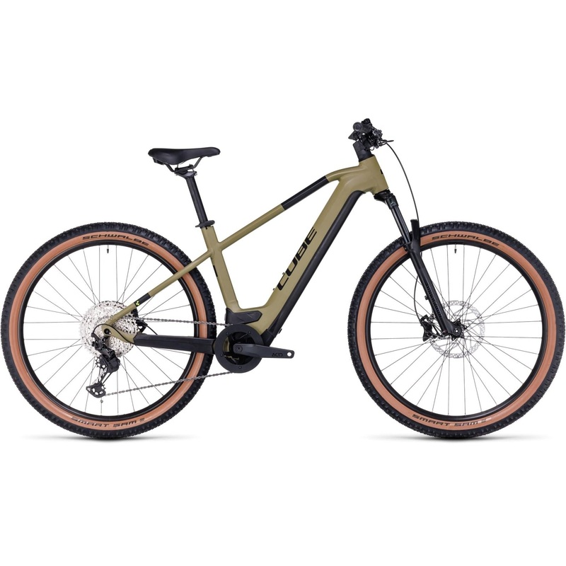 Cube Reaction Hybrid Race 625 Electric Hardtail Mountain Bike Olive ‘n’ Green SM