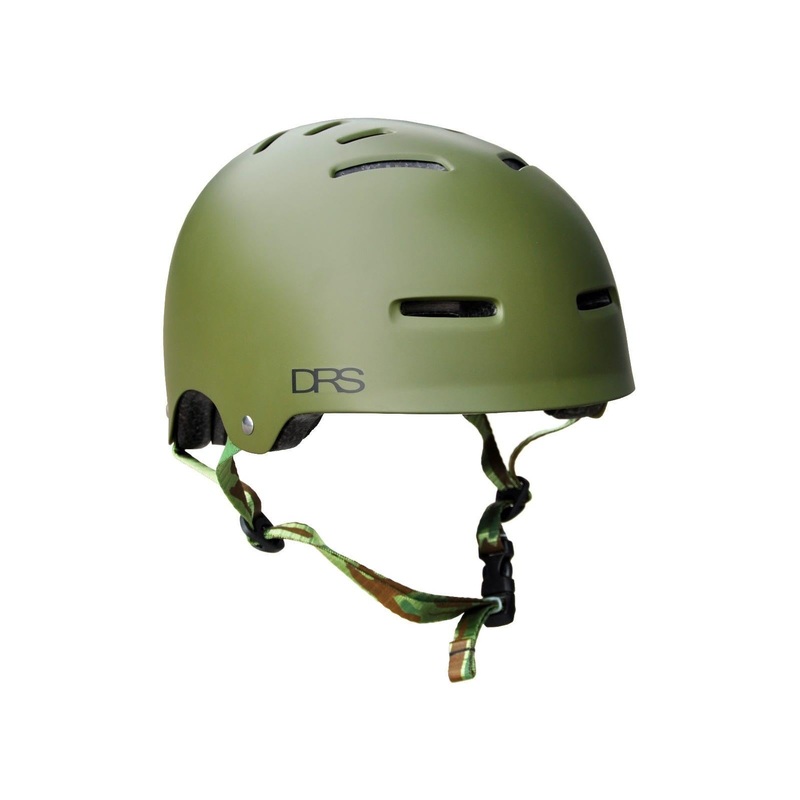 DRS BMX Helmet Green Camo XS/SM