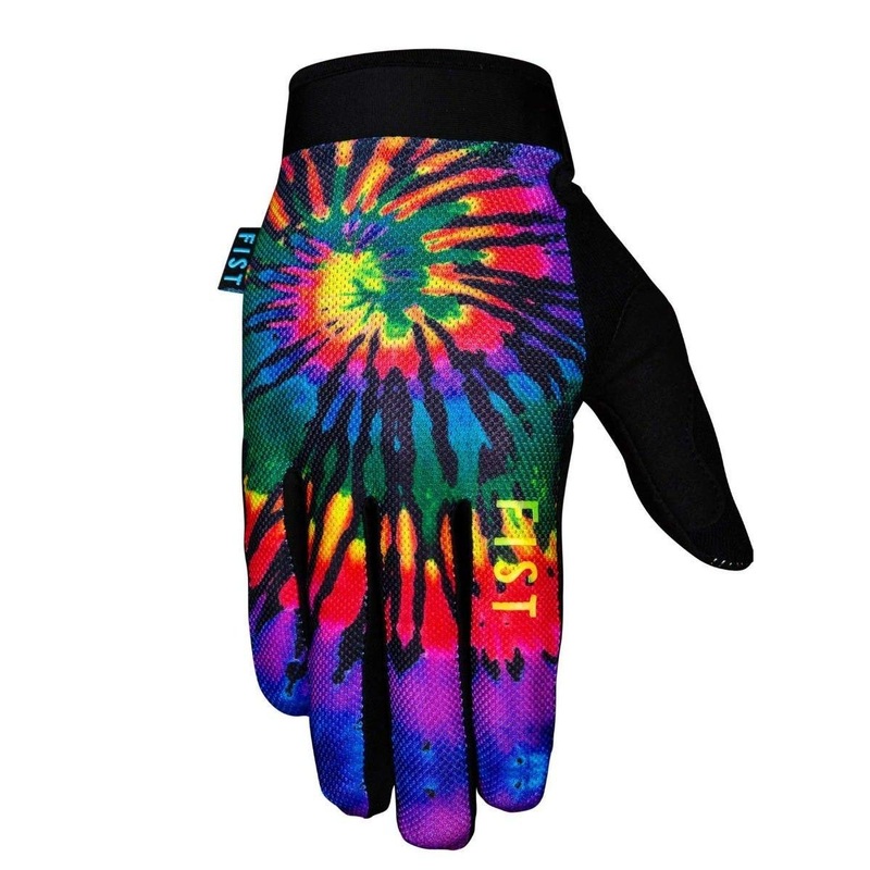 Fist Youth Breezer Hot Weather MTB Gloves Tie Dye 2 XXS