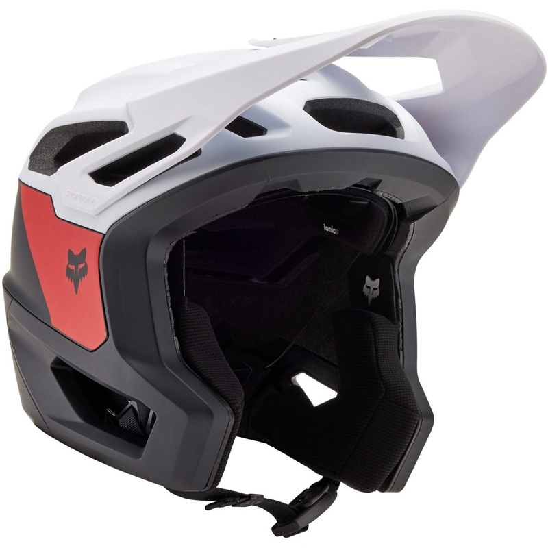 FOX Dropframe Pro MTB Helmet Black/White 2024 SM