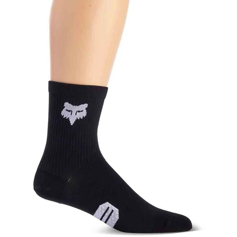 FOX Ranger Socks 6” Black 2025 SM/MD